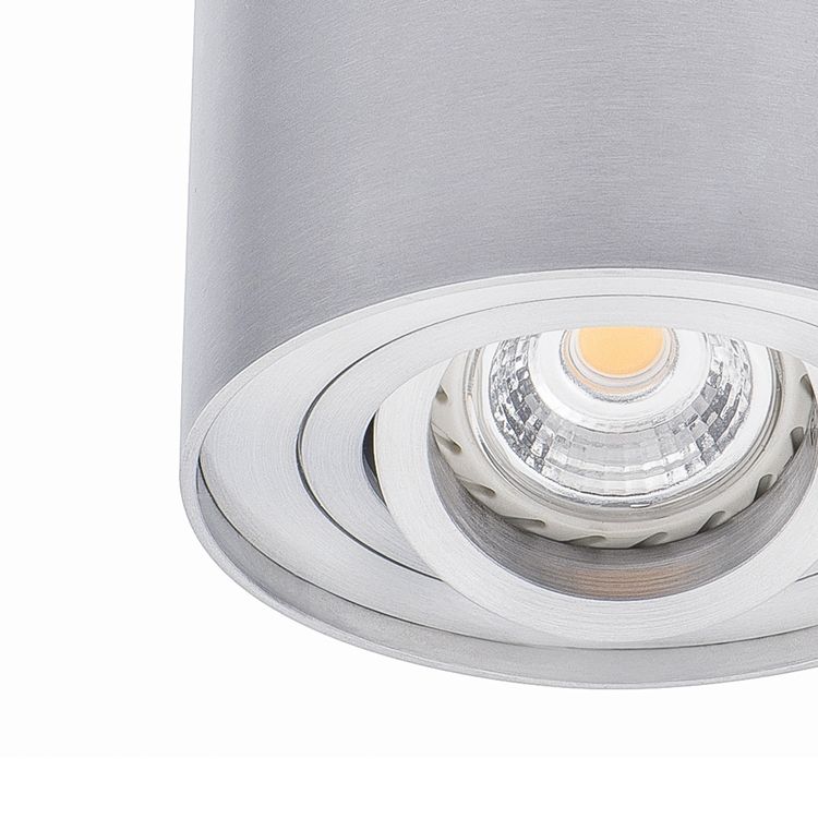 Decken Aufbauspot DUCE aus Alu, schwenkbar inkl. LED Leuchtmittel 5W