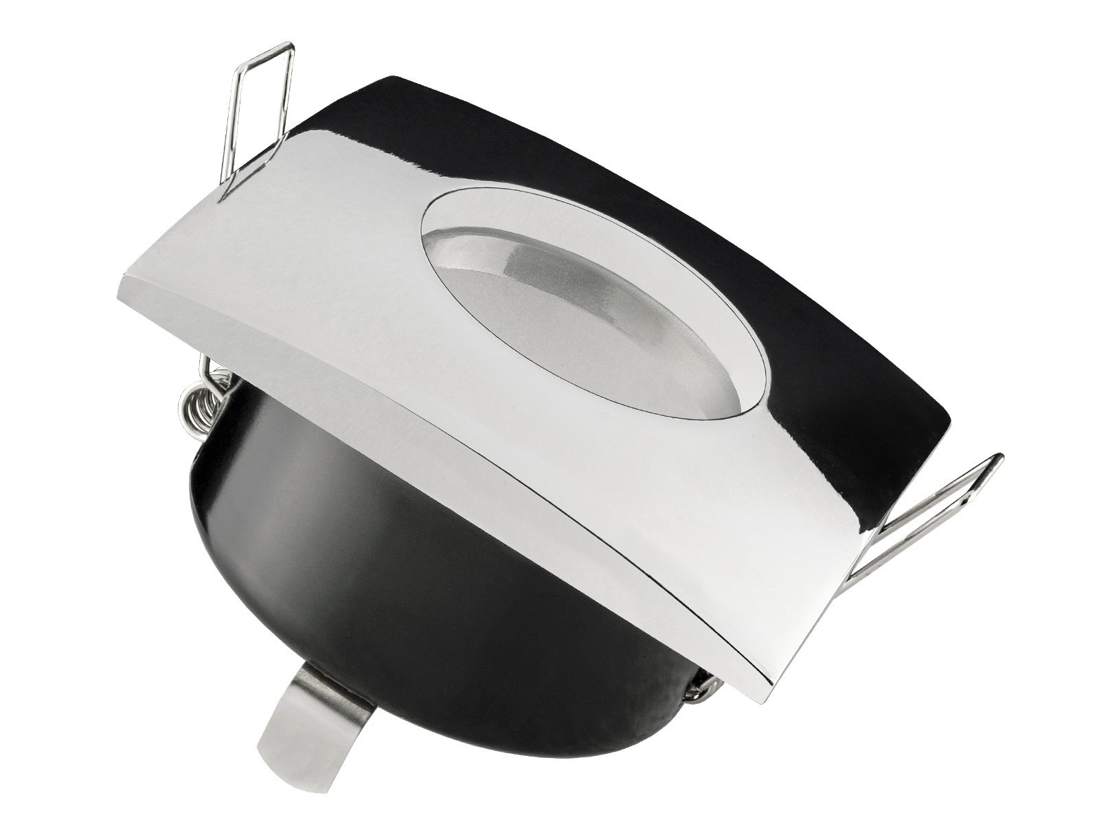 QW-1 Feuchtraum LED-Einbauspot Strahler Bad Dusche chrom, IP65 5W ... QW-1 Feuchtraum LED-Einbauspot Strahler Bad Dusche chrom, IP65 5W ...