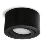 4er Set LED Deckenstrahler – Schwenkbar, Schwarz, FourSTEP Dimmbar Ohne Dimmer, 4W Warmweiß