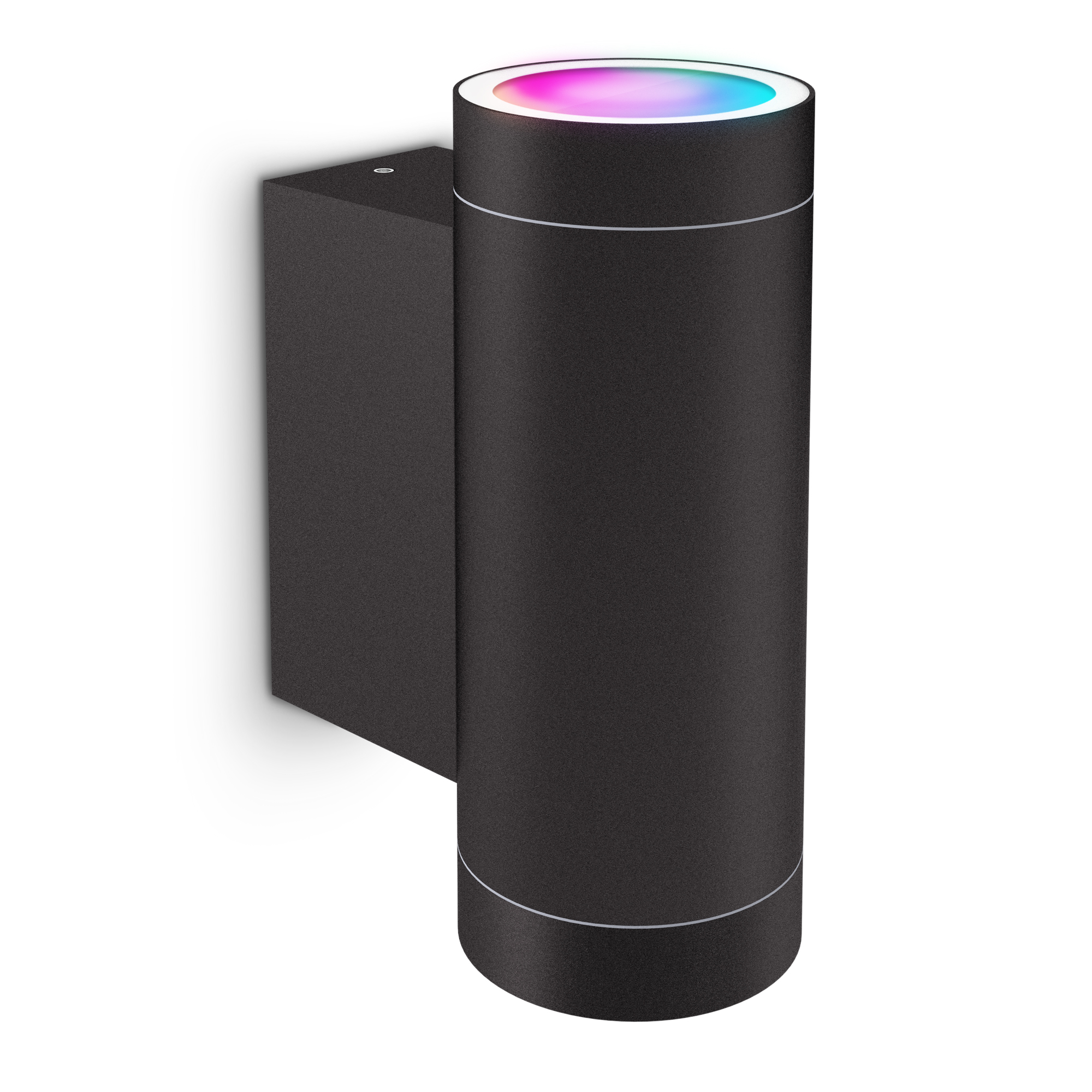 Produktbild von StyriaLUX 2x GU10 Up & Down Aussenleuchte Eckig Wandleuchte Innen/auu00dfen - Aluminium Anthrazit