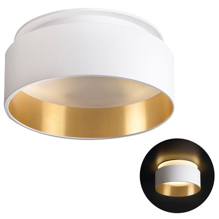 GU10 LED Einbaustrahler Gold – 1,2 Watt Warmweiß, Für 55–60 Mm Bohrloch