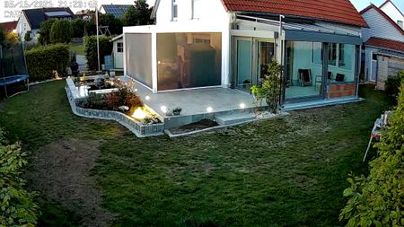 Kundenprojekt Terrasse mit Gartenteich
