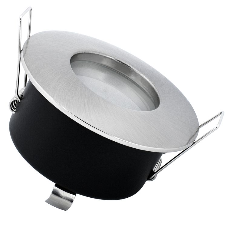 RW-1 LED-Einbaustrahler Edelstahl gebürstet, Einbauleuchte Bad ... RW-1 LED-Einbaustrahler Edelstahl gebürstet, Einbauleuchte Bad ...
